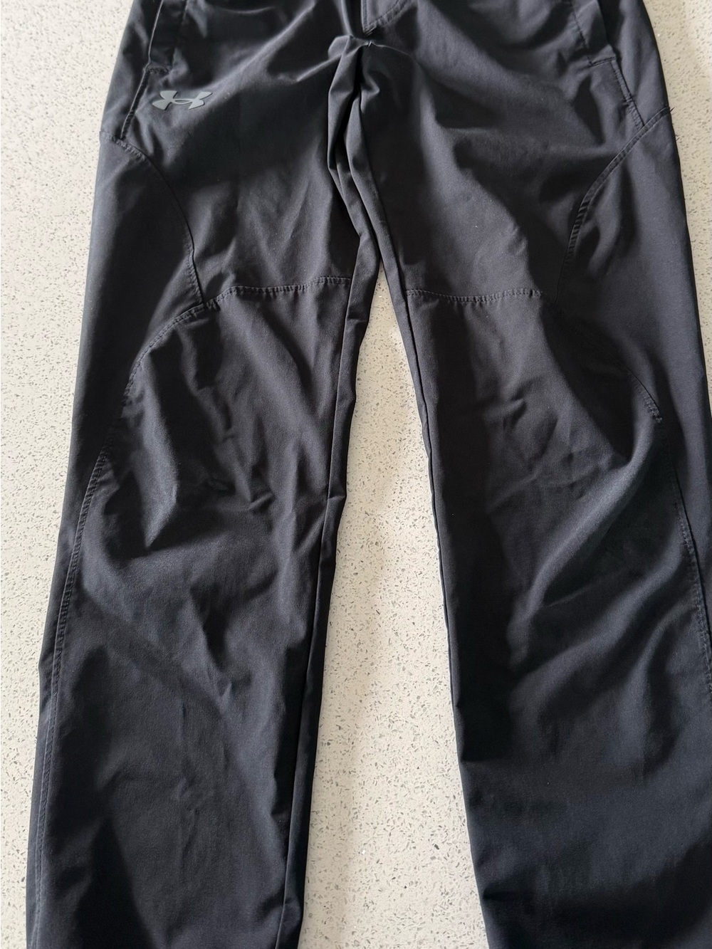 Under Armour Boys Black Athletic Jogger Pants